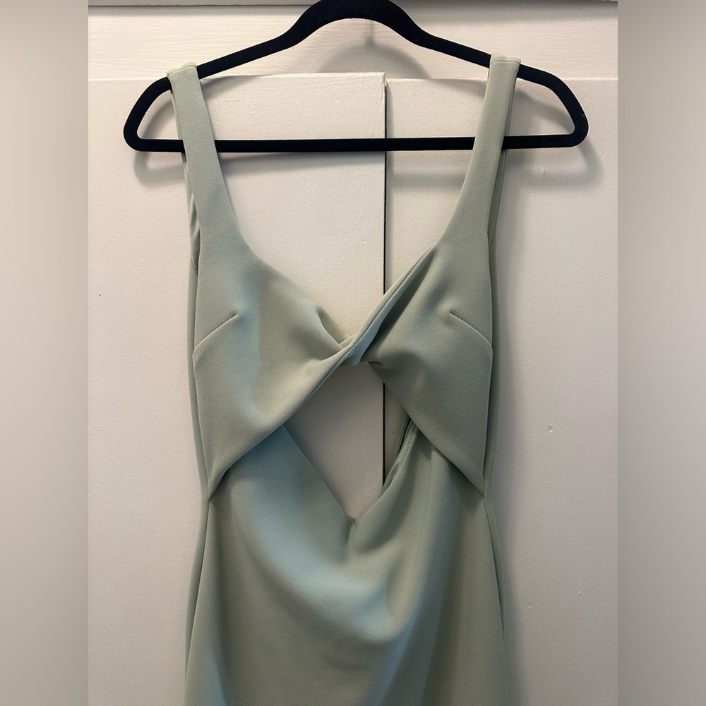 Bec + Bridge Seafoam Green Midi Dress - Size 2